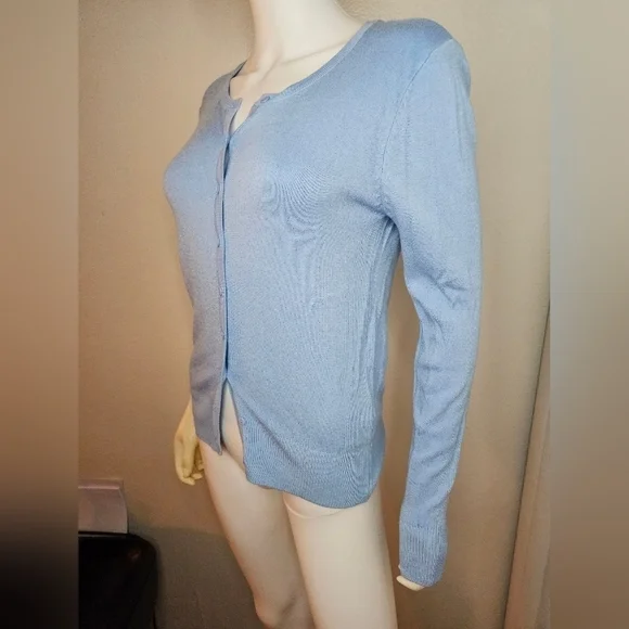 Beautiful Baby Blue Cardigan - Picture 3 of 12
